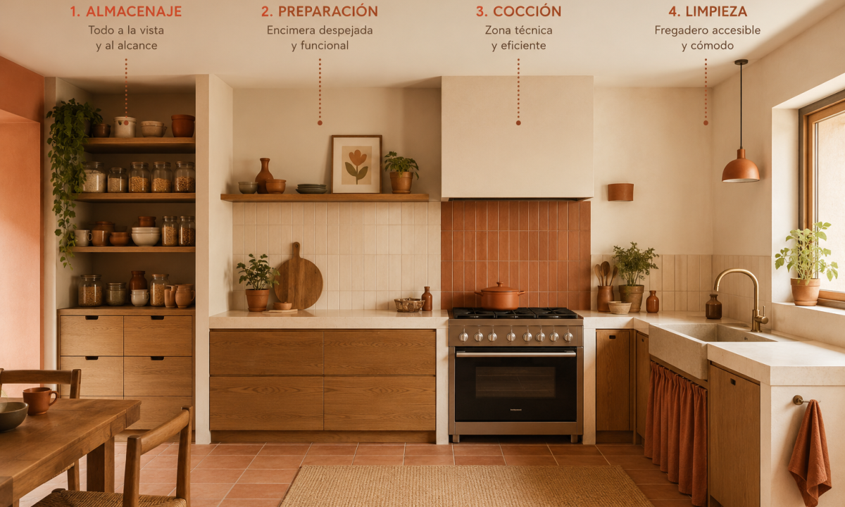 como organizar la cocina