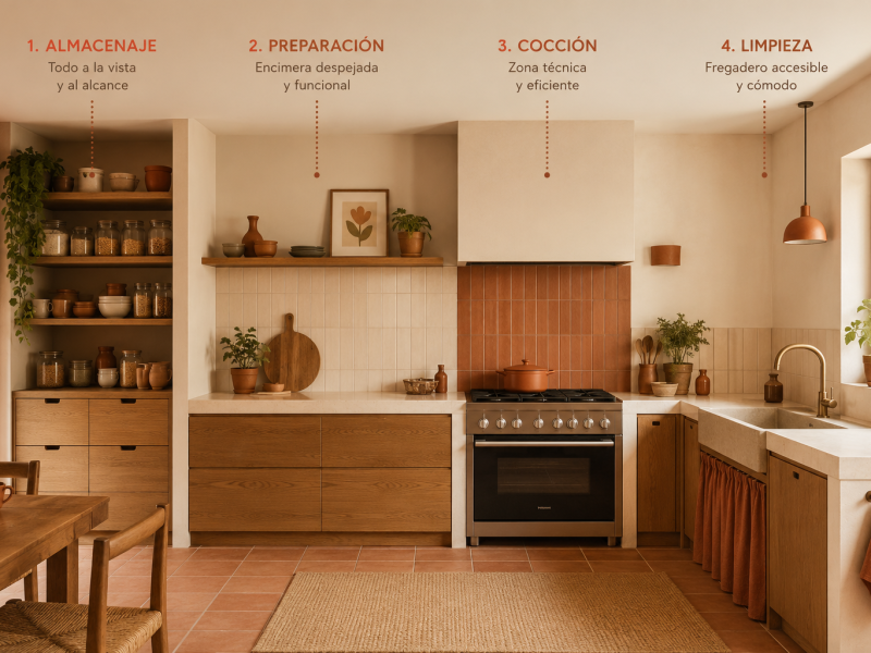como organizar la cocina