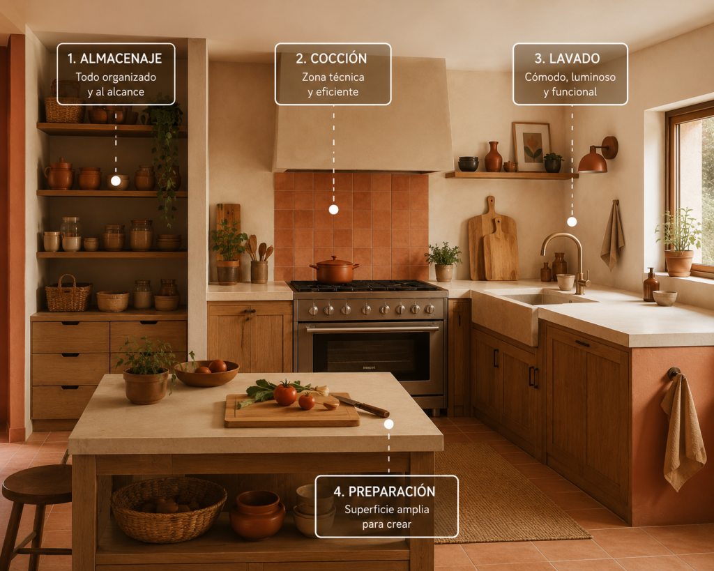 como organizar la cocina