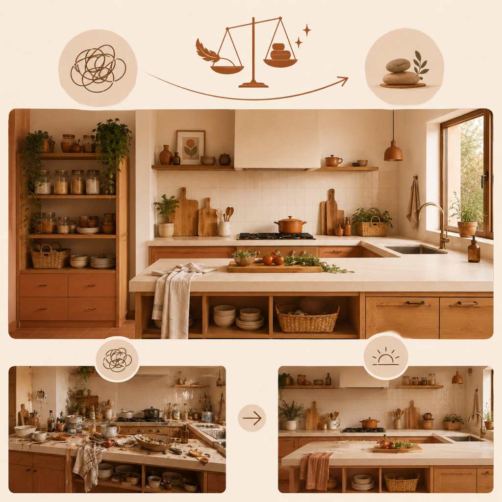orden como organizar la cocina