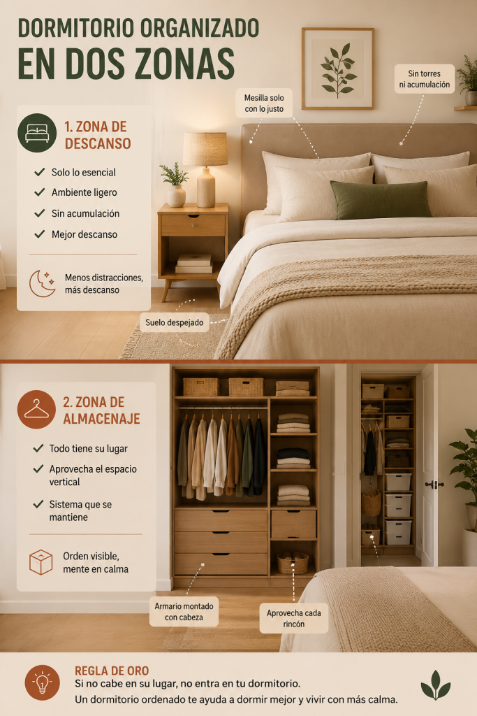 organizar el dormitorio